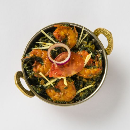 King Prawn Palak (6pcs)